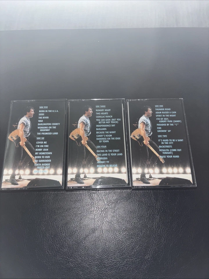 Bruce Springsteen & The E Street Band Live 1975-85 3 Cassette Tapes - Image 1 of 2