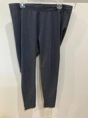Old Navy Woman's Size XL  High Rise Super Soft Ankle Leggings Heather Blue/Gray - Image 1 of 4