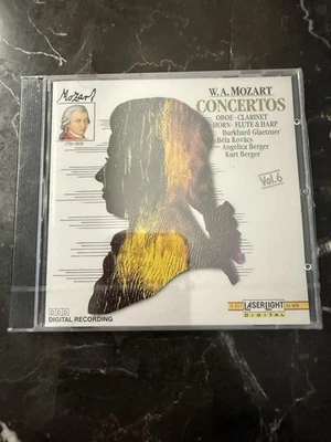 W.A. Mozart: Concertos (Oboe, Clarinet, Horn, Flute, and Harp) CD  SEALED Foto 1 de 2