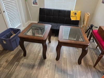 End Tables Living Room Set of 2 - Image 1 of 3