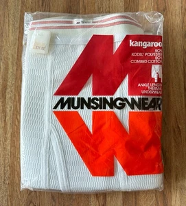 Vintage Munsingwear Känguru lange Unterwäsche ~ Large Tall (38-40) ~ New Old Stock - Bild 1 von 3