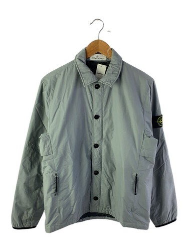 Stone Island Giacca Uomo Grigio Medio Cotone Tinta Unita 751511525 #EG ADA