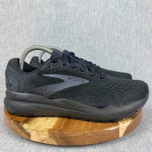 Brooks Ghost 16 Shoes Womens Size 9 D Wide Black Sneakers Running Athletic - Picture 1 of 10