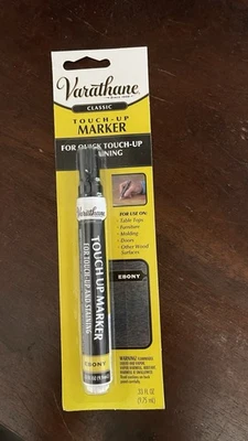 Varathane Touch-Up Marker, 0.33 fl oz, Ebony- NEW/ SEALED - Image 1 of 2