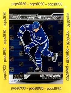 Matthew Knies, Toronto Maple Leafs, 2024, O-Pee-Chee Platinum, Sweet Selection - Picture 1 of 2