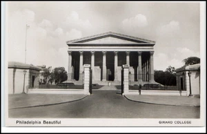 USA America America PHILADELPHIA Girard College Vintage Postal Postal - Imagen 1 de 1