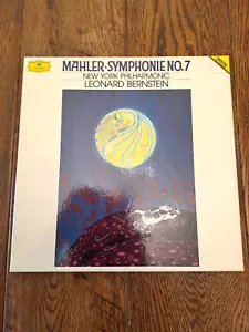 Mahler-Symphony No. 7. Bernstein / NYPO. Rare 1986 1ED 2LP Box DG 419 211-1. NM - Imagen 1 de 8