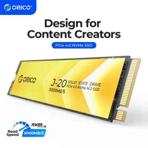 ORICO M.2 NVMe SSD PCIe4.0 NVMe Gen4 x3 Internal Solid State Drive M.2 M Key Lot - Bild 1 von 6