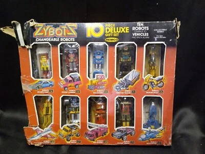 Remco Zybotz 1984 juego de regalo de lujo de 10 piezas - juguetes transformadores - 1 # Foto 1 de 4