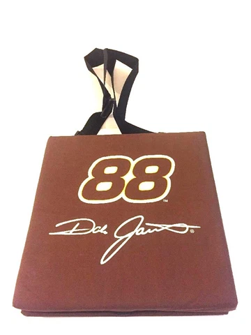 Dale Jarrett #88 NASCAR  Pack Stadium Seat Lots Of Pockets Brown Straps Pads Cover