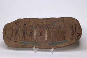 ÄGYPTISCHE ANTIKE STELENRELIEF ÄGYPTEN PHARAONISCH ECHTE SKULPTUR Stein - Bild 1 von 7