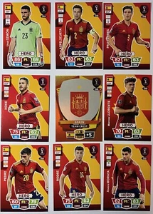 Panini Adrenalyn XL Mundial Qatar 2022 Selección España #244-252 - Imagen 1 de 1