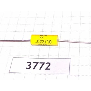 Capacitor 22nF 400V 10% Mallory 1.50MKT Polyester Axial x10pcs - Picture 1 of 2