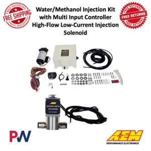 AEM Water/Methanol Injection Kit w/ Multi Input Controller & HD WMI Solenoid Kit - Picture 1 of 12