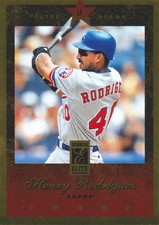 1997 Donruss Elite Gold Stars #100 Henry Rodriguez Montreal Expos
