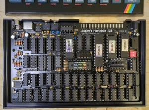 NEW ZX Spectrum 128K Harlequin rev 2D + repo case + micro switches keyboard - Imagen 1 de 6