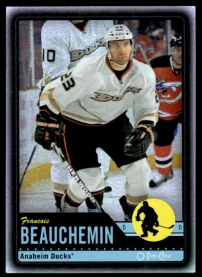 2012-13 O-Pee-Chee BLACK /100 Francois Beauchemin Anaheim Ducks #219 - Image 1 of 2
