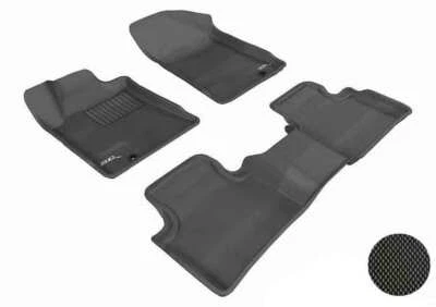 Juego de 3 piezas 3D MAXpider negro 1ª y 2ª fila para Nissan Máxima Foto 1 de 4