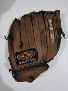 "Guante de béisbol Easton NAT60 12,5"" EE. UU. cuero curtido derecho estado usado" - Imagen 1 de 3
