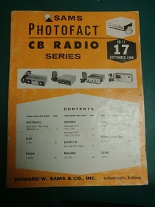 SAMS Photofact CB-17 - Bild 1 von 1