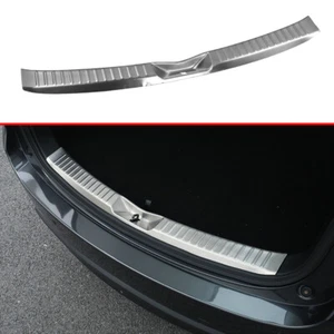 Steel Rear Bumper Lid Sill Plate Cover Trims For Mazda CX-5 KF 2017-2021 Parts - Picture 1 of 5
