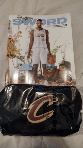 2023 Cleveland Cavs Crossbody Bag & 2023 Sword Yearbook Cover