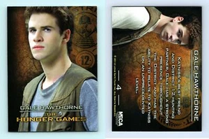 Gale Hawthorne #4 The Hunger Games 2012 NECA Trading Card - Picture 1 of 1