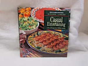 Casual Entertaining Cookbook Williams-Sonoma Kitchen Library Series 1999 RE195 - Imagen 1 de 8
