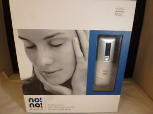 NO! NO! HAIR  Professional Hair Removal Device Model 8800 SILVER  In Box 
