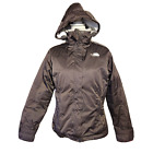 The NORTH FACE Down TriClimate Waterproof 3-in-1 Jacket Sz M Grey Parka