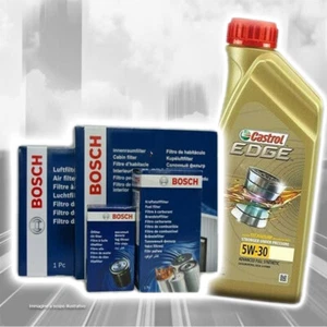KIT TAGLIANDO MERCEDES CLASSE A W177 160 180 CDI BOSCH CON 6LT CASTROL 5W30 - Foto 1 di 10