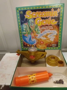 Replacement Parts Lot For Vintage Golden 1993 Screamin' Genie Game - Incomplete - Picture 1 of 7