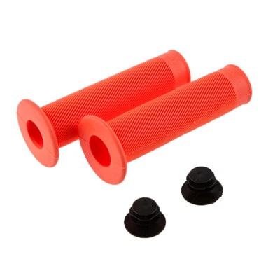 Universal Orange Motorcycle 7/8" Hand Grips Handle Bar Rubber Hand Grips for BMW - Image 1 of 4