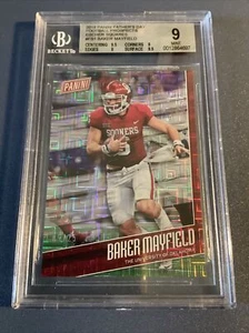 2018 Panini Father's Day NFL Escher Squares /25 Baker Mayfield RC BGS 9 - Picture 1 of 2