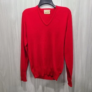 Vintage Ban Lon by Campus Pullover Gr. 38 rot Büro Urlaub Festival Herbst - Bild 1 von 6