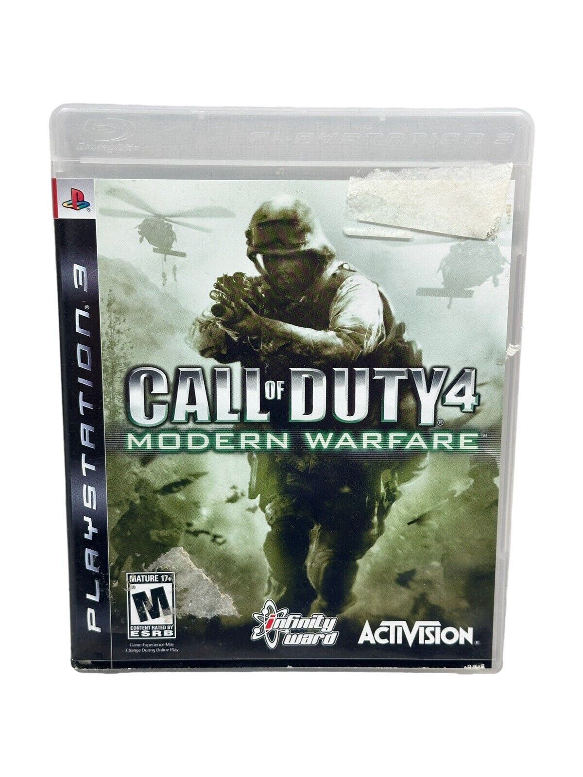 Call of Duty 4: Modern Warfare (Sony PlayStation 3, 2007) PS3 Complete Tested