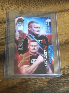 Tarjeta firmada lucha de brazos Kamil Jablonski Auto East vs West 14 - Imagen 1 de 2