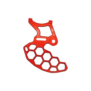 Surron Light Bee Custom Rear Brake Disc Guard Reinforced Red made in EU - Picture 1 of 6