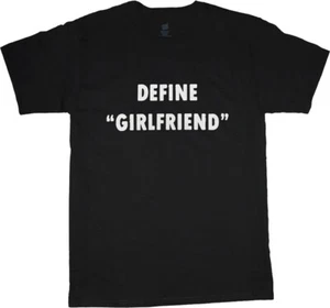 Funny Mens T-shirts Define Girlfriend Inappropriate Humor Mens Graphic Tees - Picture 1 of 2