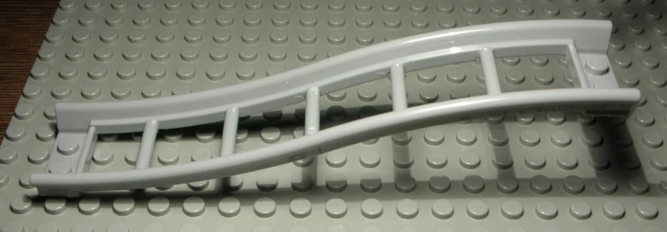 Lego Roller Coaster Track 2x16x3 New Gray - Image 1 of 1