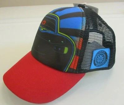 Gorra de béisbol Disney Cars LIGHTYEAR para niños Lightning Mcqueen 95 negra malla Snapback Foto 1 de 3