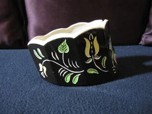 Hand-Made Pennsylvania Dutch Spoon Rest Ceramic - Picture 1 of 6