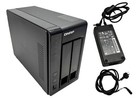 QNAP TS-219P II 2-Bay All-In-One NAS Server + 2x 2TB HDDs + Adapter & Pwr Cable