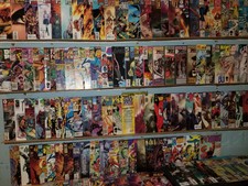 MARVEL, DC  100+ COMIC MIX LOT    BATMAN, FANTASTIC FOUR, X-MEN, THOR