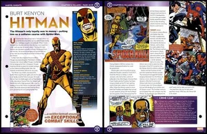 Hitman - Burt Kenyon #HI-01 Villains - Marvel Knights Fact File Page - Picture 1 of 1