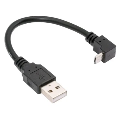 Micro USB 5Pin to USB 2.0 Type-A Data Charge Cable for Phone Tablet Camera - Image 1 of 2