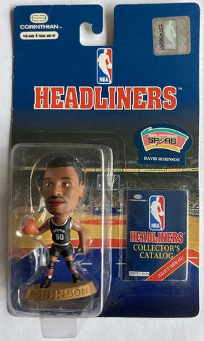 David Robinson Spurs Corinthian Headliners NBA Basketball 3” Mini Figure 1996 Cover