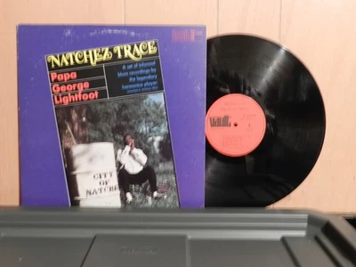 PAPA GEORGE LIGHTFOOT - Natchez Trace LP on Vault SLP-130 VG+ VG+ 1969 Blues Foto 1 de 2