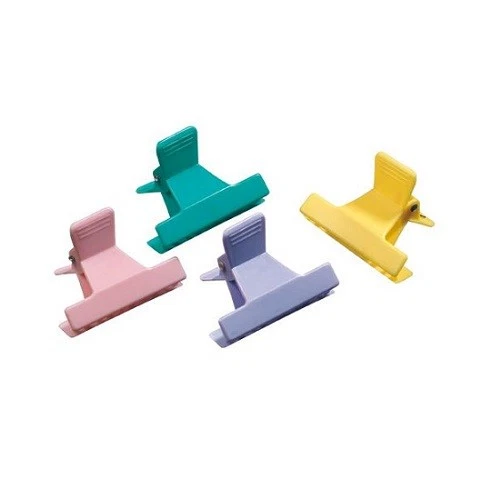 Paquete de 12 clips de departamento de plástico Comair coloridos Foto 1 de 1