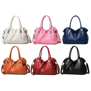 Damen PU Leder Schultertasche Große Kapazität Damen Handtasche Hobo Beuteltasche Umhängetasche - Bild 1 von 33
